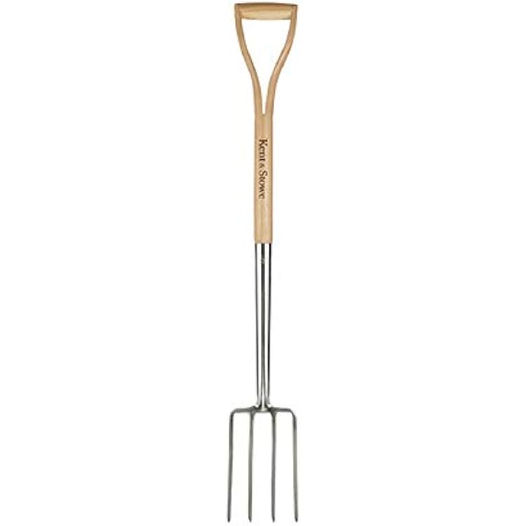 Kent & Stowe Stainless Steel Border Fork 39 overall length