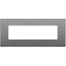 Vimar 19957.02 Arke fit Plate 7 modules, Metal, Slate matt