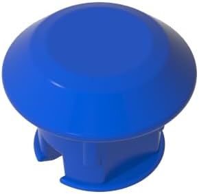 Gobricks GDS-1274 24375 Rubber Technic Tread Attachment, Blue, 50 pcs