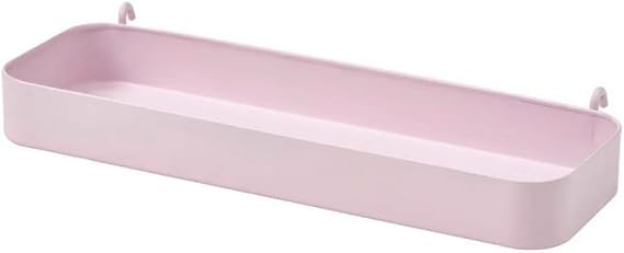 Standing Shelf Units,11X3 1/2 inch Skadis Shelf, Storage Shelves Use DIY Storage Cube Shelf for Books,Wallets,Coins or Mini Toys (1, Pink)