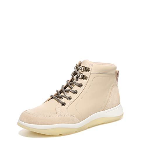 Vionic Womens Momentum Whitley High Top Sneakers- Supporting Leather Ankle Water Repellent Shoes That Include Three-Zone Comfort with Orthotic Insole Arch Support, Medium Fit Sizes 5-11