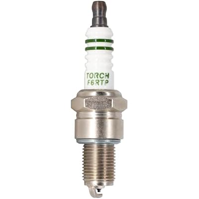 TORCH Platinum Spark Plug F6RTP Replacement for NGK 7084, Bosch WR6DP, Champion RN10GY, Denso IW20, OEM, Pack of 1