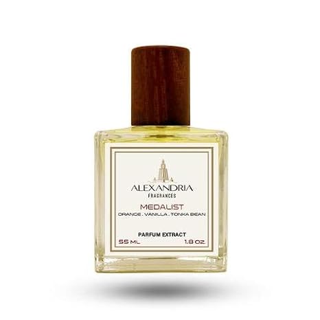 Alexandria Fragrances Medalist Perfume for Men - Long Lasting Orange, Ginger & Black Pepper Fragrances - Elegant Medalist Men's Cologne for