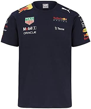 Red Bull Racing - Official Formula 1 Merchandise - 2022 Team T-Shirt - Men - Navy - 3XL