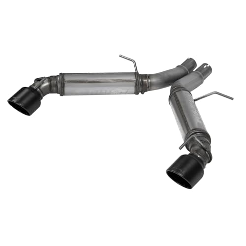 Flowmaster 717992 FlowFX Axle-Back Exhaust Kit 3 Inch 409 Stainless Steel with 4.5 Inch Black Ceramic Coated 304 Stainless Steel Tips Compatible with 2016-2024 Chevy Camaro 3.6L V6