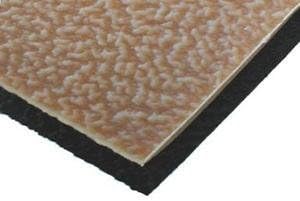 SoleTech Gum Crinkle Rubber Soling Sheet - 12 Irons, Natural