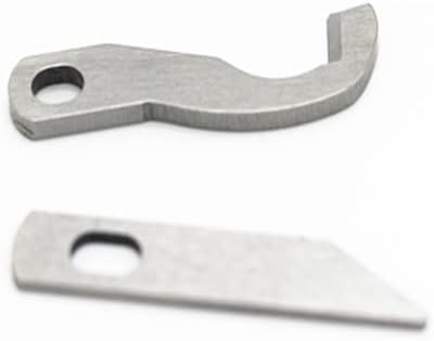 2 Pcs Brother Serger Blade for Brother 1034D Upper and Lower Knife (X77683001+ XB0563001)