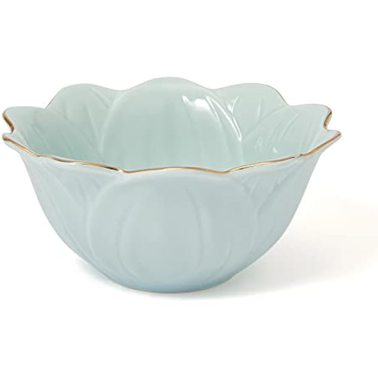 Francfranc Franc Flower Motif Bowl, Blue