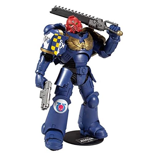 McFarlane Toys Warhammer 40,000 Ultramarines Primaris Assault Intercessor 7 Action Figure