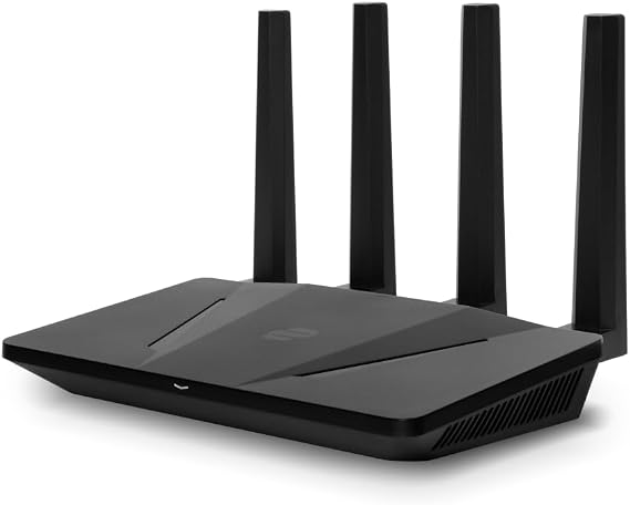 ExpressVPN Aircove Wi-Fi 6 VPN Router for Home Protect Unlimited Devices Free 30-Day ExpressVPN Trial International (UK EU AU NZ Version)