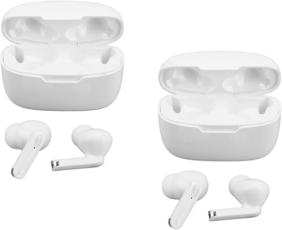 2 Pack Language Translator Earbuds, Two Way Translation Translator Device Supports 114 Languages Real Time High Accuracy Bluetooth Translation Earbuds with Speakers for Travel Business