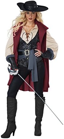 California Costumes womens Lady Musketeer - Adult Costume