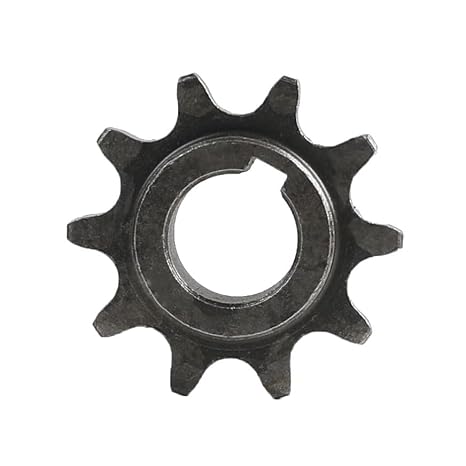 420 Chain 10 Tooth Front Sprocket 17mm Bore,3/16" Keyway, Compitable with Coleman CT200U-EX CT200U Trail, BT200X, Baja MB165 MB200 Mini Bike Go Kart Parts