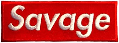 Savage Patch Hook&Loop - Fully Embroidered Cool Patch by PatchClub