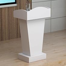 Portable Podium Stand -Wooden Lecterns Information Desk at The Sales, Office Small Teacher's Console Podiums, for Classroom, Lecture, Restaurant