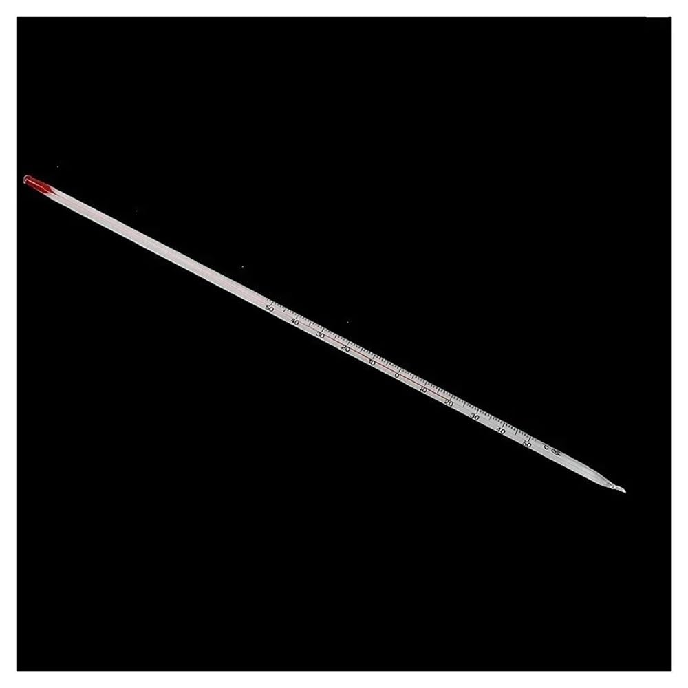 Glassware Labware 10PK Laboratory Thermometer Red Experiment Scale Thermometer Lab Glass Rod Length 30cm Accuracy 1 C-50-50 C