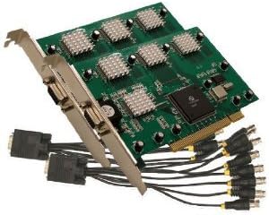 USS808-2 16 CH Security Surveillance PC PCI DVR Card, Real Time 480FPS, Software Included