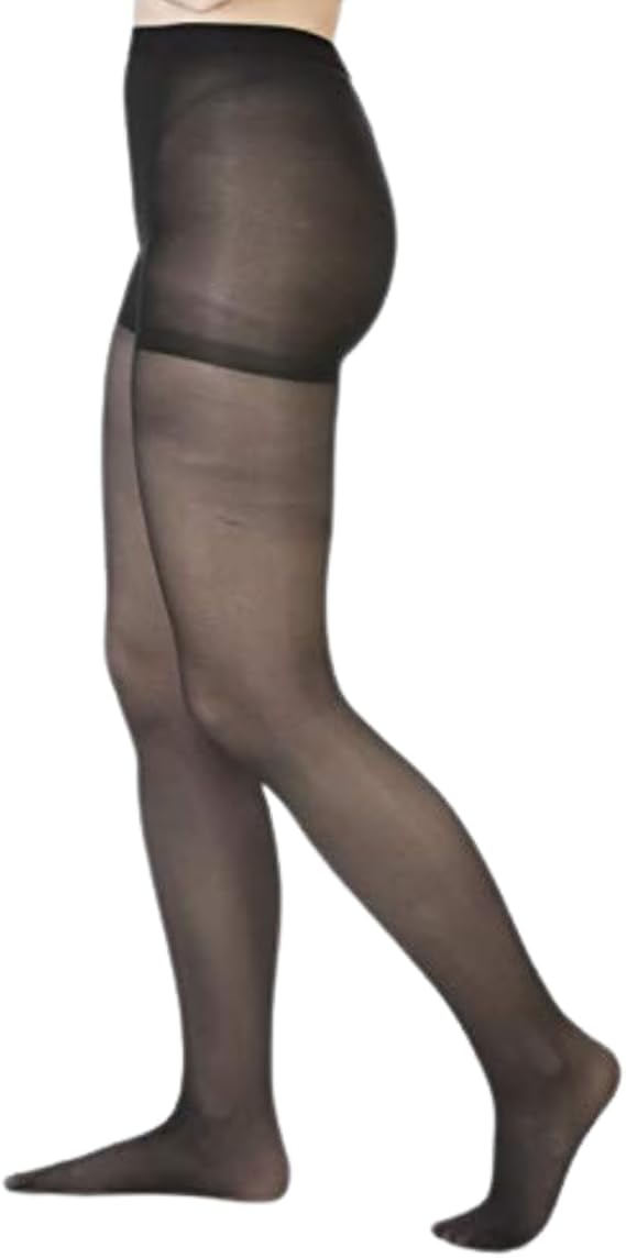 Allegro Women's Sheer Compression Pantyhose 20-30 mmHg Firm Support Hosiery