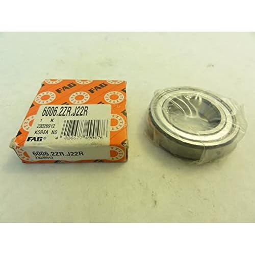 FAG 6006.2ZR.J22R; Ball Bearing; 30mm ID; 55mm OD; 13mm Width