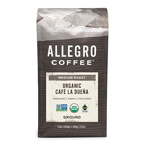 Allegro Coffee Organic Cafe La Duena Ground Coffee, 12 oz