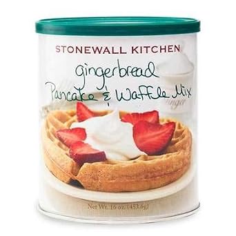 Stonewall Kitchen Gingerbread Pancake & Waffle Mix, 16 Ounce