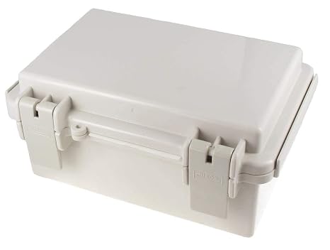 BUD Industries NBF-32446 Plastic Outdoor Poly PBT Blend, 28.90" L x 21.02" W x 11.02" D, White