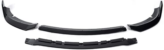 4Pcs V2 Style Front Bumper Lip Splitter Kit Air Chin Spiltter Compatible with Dodge Charger SRT 2015-2020 Spoiler Wing