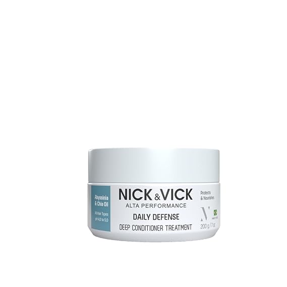 Nick Vick, Daily Defense Deep Conditioner Treatment, All Hair Types