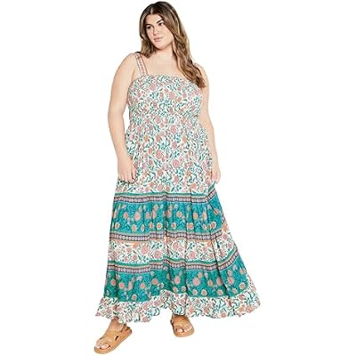 City Chic Womens Plus Size Maxi Dress - Belle