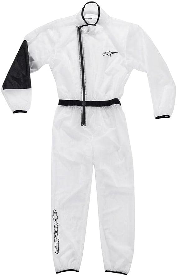 Alpinestars Karting Rain Youth Suit - size 120 Youth - Clear (3266519-00-120)