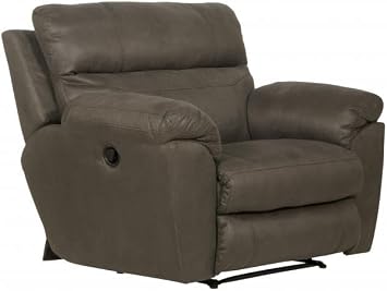 Catnapper Atlas Wall Hugger Recliner-Charcoal