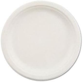 Chinet Classic Paper Dinnerware, Plate, 9.75" Dia, White, 125/pack, 4 Packs/Carton