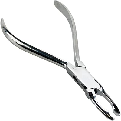 5 12.7 cm Long Fully Polished Stainless Steel Wire Bending Plier | Specially Shaped Rounded Jaws