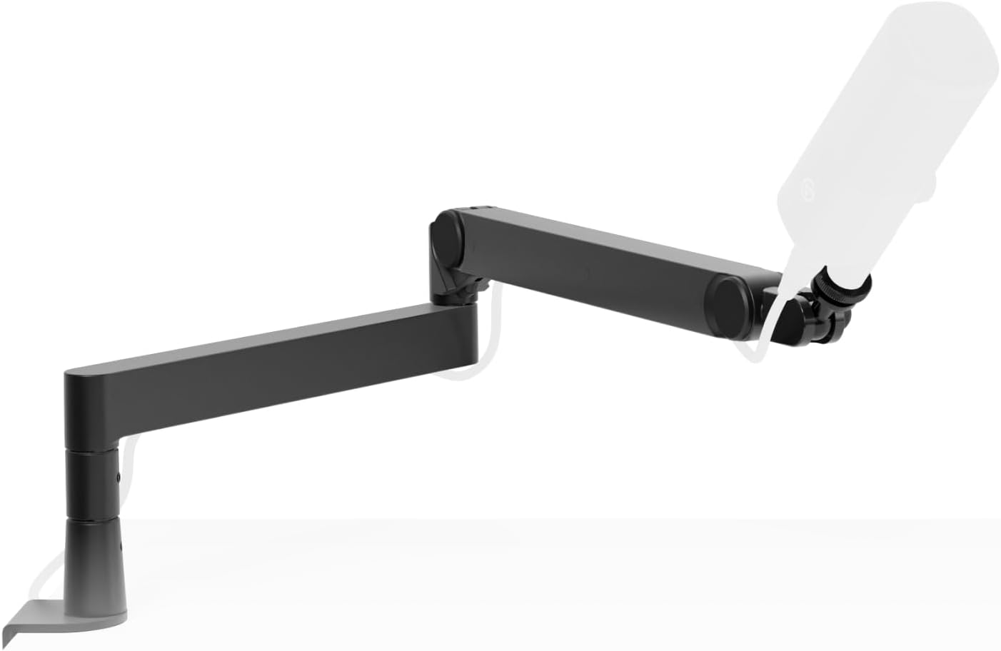 Elgato Wave Mic Arm Pro – 360° rotatable microphone arm, low profile and gas spring, compatible with microphonesShure SM7BHyperX QuadCastRodeBlue Yeti and more – for BroadcastingPodcasting