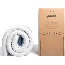 Panda Memory Foam Bamboo Mattress Topper (2024) (2024, UK King)
