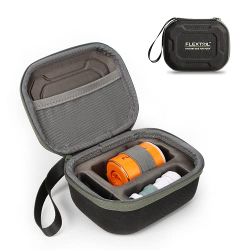 FLEXTAILGEAR Portable Air Pump Case, Rigid Polypropylene material,Compatible with TYXTY2XMP2PROMP2PLUS, Storage Holder for Nozzle and Charging Cable Case Only