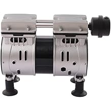 550W Oil-Free Vacuum Pump, Dual-Cylinder Air Compressor Pump, 110V 1440RPM, 62dB, for Medical