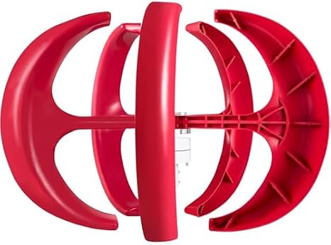 400W 600W 800W 1000W 1200W Wind Turbine Generator - 12V 24V Vertical Axis 5-Blade Windmill Power Kit with Controller for Outdoor Power Supplementation, Eco-Friendly Energy Solution