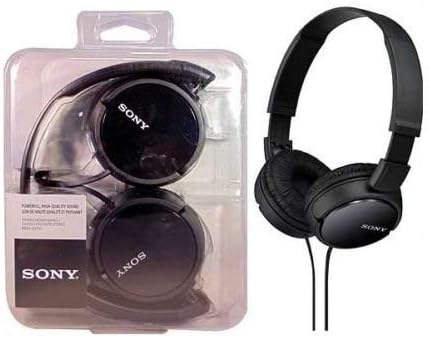 Sony Mdr-zx110 Stereo / Monitor Foldable Headband Headphones - Black