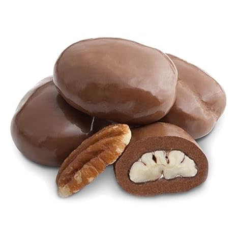 Milk Chocolate Grand Marnier Pecans- 3 LB Bulk Bag