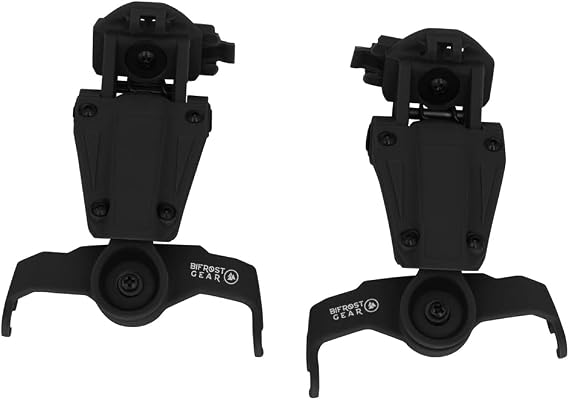 COM-RAC Tactical Helmet Rail Adapter for Howard Leight Headset