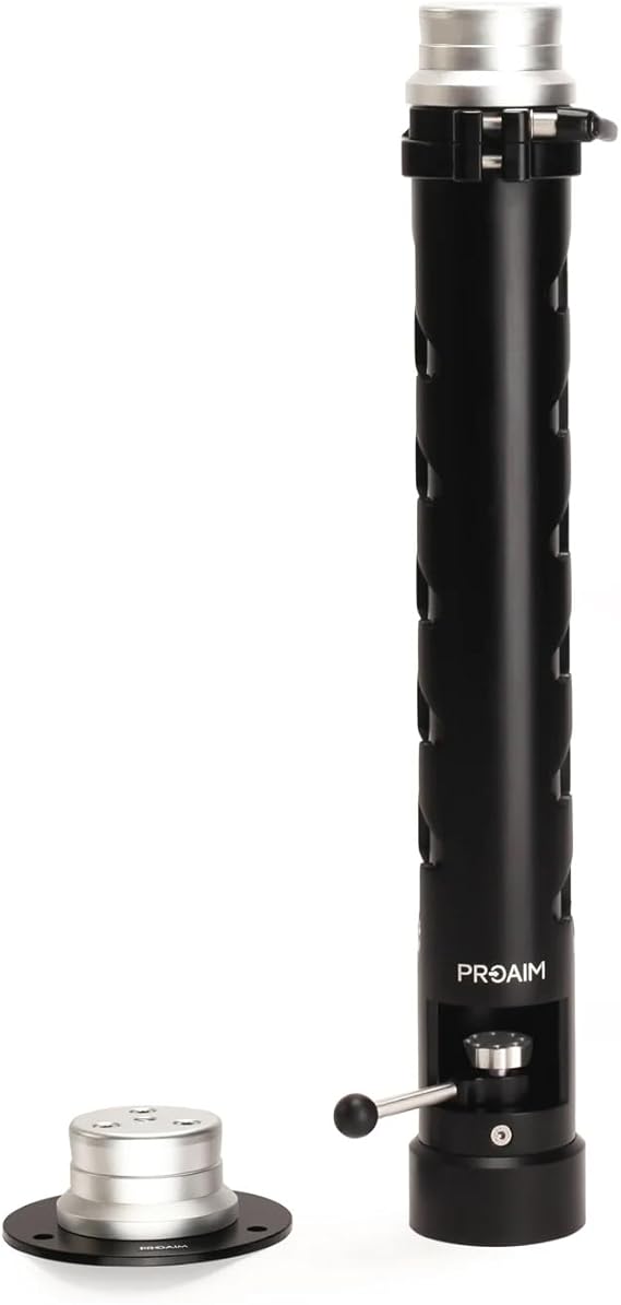 PROAIM Telescopic 27-42" Bazooka for Camera Dolly & Jib, 200kg Euro Mount