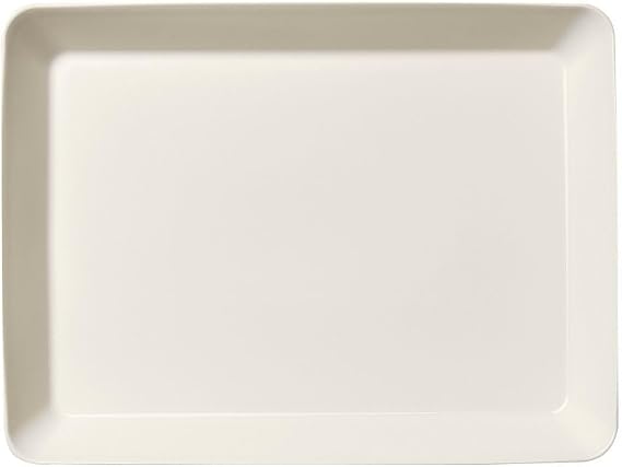 Littala Teema Cake Plate, Porcelain, wei / 24x32cm, Standard