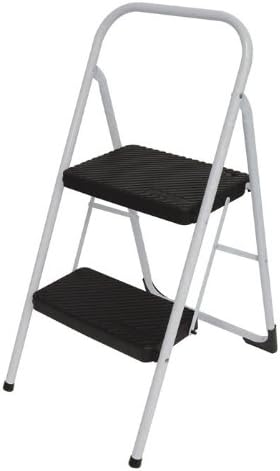 Cosco Two Step Folding Step Stool in Gray