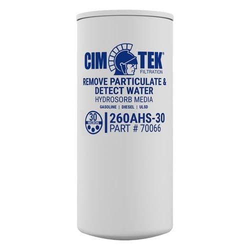 Replacement Spin-on Fuel Filter Compatible with 70066  CIM-TEK 2-Pack