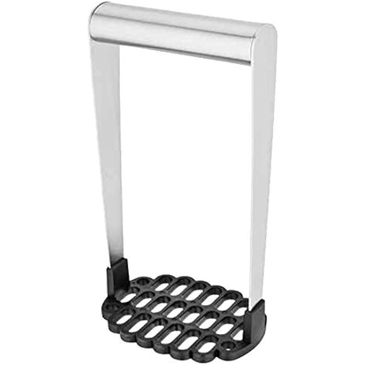 Stellar Tall Potato Masher, Nylon End, Silver