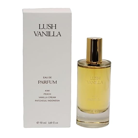 Zara Lush Vanilla Women Perfume Indulgent Caramel Kiwi Cinnamon Peach Vanilla Patchouli Fragrance by Jerome Epinette Eau de Parfum EDP 50ml (1.7 fl. oz.)