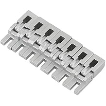 Original 7 String Bridge Saddle Set (Satin Chrome)