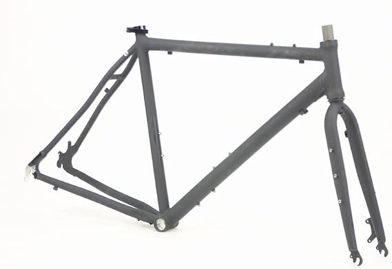 Motobecane Gravel Super Road Cyclocross Disc Brake Aluminum Road Bike Frame Frameset Rigid Fork for 700c Wheels
