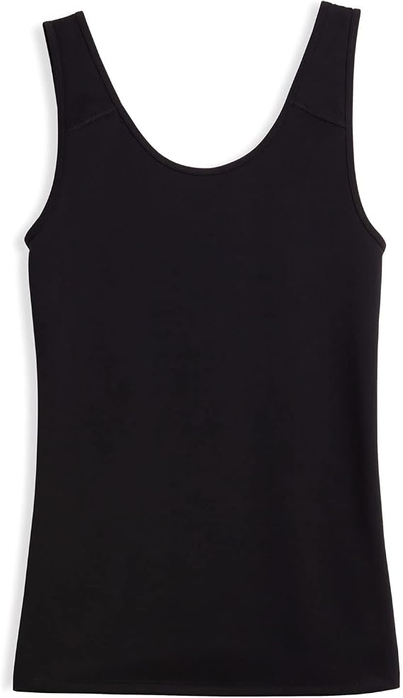 TomboyX Compression Tank Top for Women, Full Coverage Gender Inclusive Tops, Wireless Medium Support Athletic No Padding